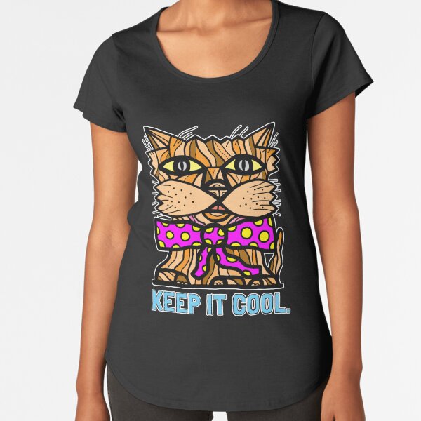 "Keep It Cool" Premium Scoop T-Shirt