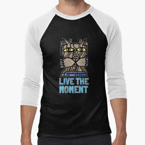 "Live the Moment" Baseball ¾ Sleeve T-Shirt