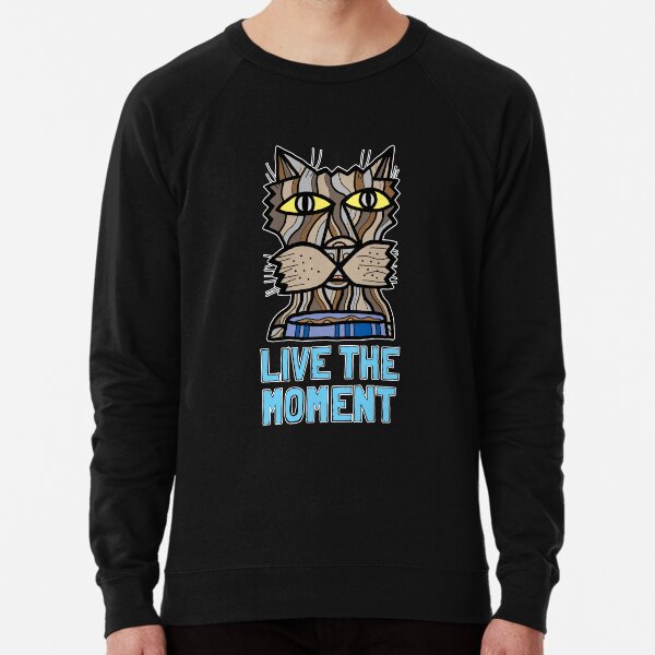 "Live the Moment" Lightweight Sweatshirt