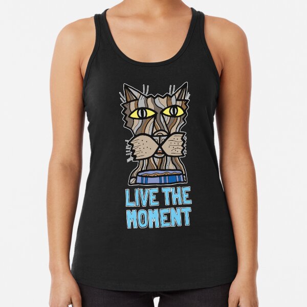 "Live the Moment" Racerback Tank Top