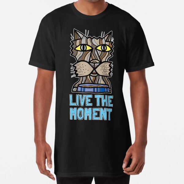 "Live the Moment" Long T-Shirt