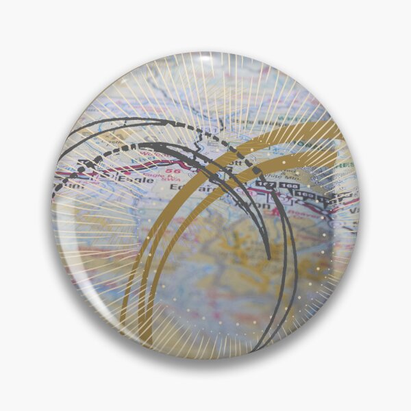 Item preview, Circles map designed and sold by KDprint.