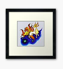 Ninetales. Framed Print
