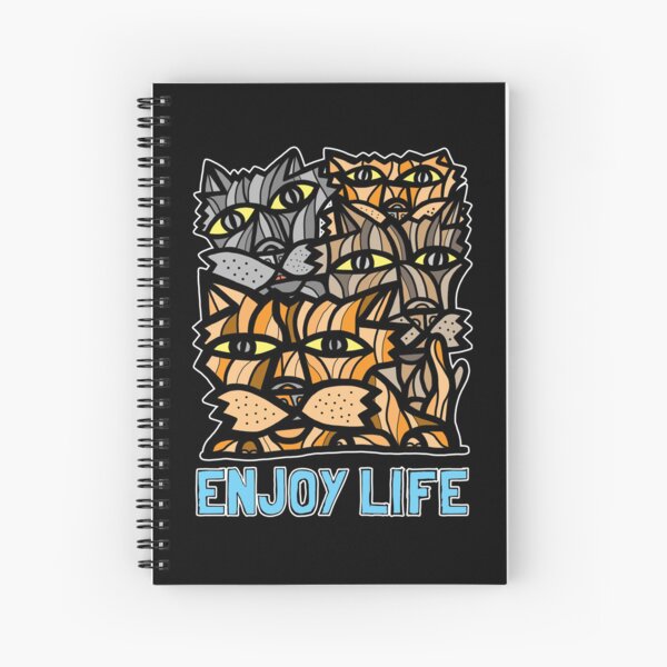 "Enjoy Life" Spiral Notebook