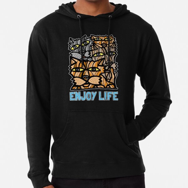 "Enjoy Life" Lightweight Hoodie