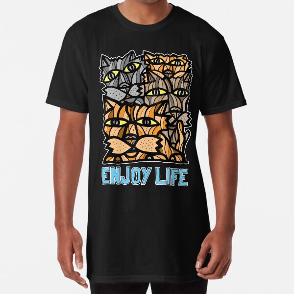 "Enjoy Life" Long T-Shirt