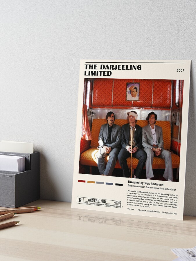 Pantone The Darjeeling Limited Poster for Sale by cinemafanatic