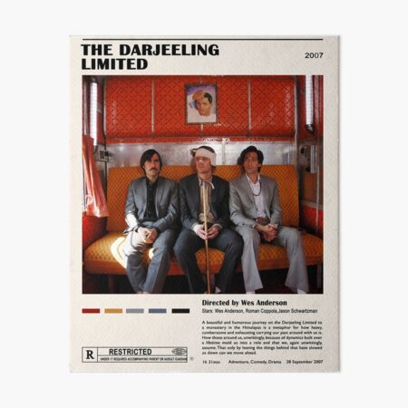 Running after The Darjeeling Limited train painting Art Print for