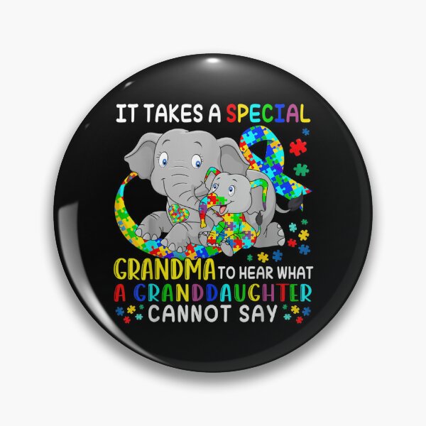 Item preview, Special Grandma To Hear A Granddaughter Cannot Say Elephants  designed and sold by terrycar.