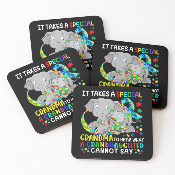 Item preview, Special Grandma To Hear A Granddaughter Cannot Say Elephants  designed and sold by terrycar.