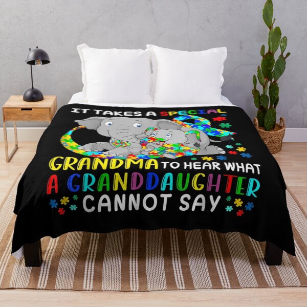 Item preview, Special Grandma To Hear A Granddaughter Cannot Say Elephants  designed and sold by terrycar.