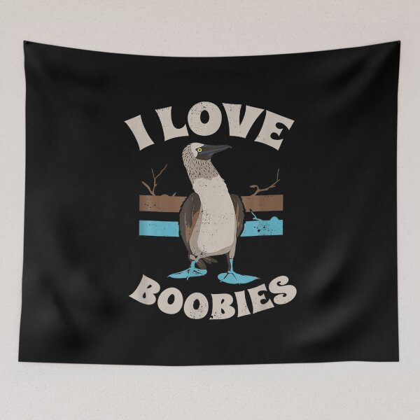 Item preview, Funny I Love Boobies Gift For Birdwatchers  designed and sold by terrycar.