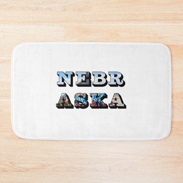 Item preview, Nebraska w/ Natural Landmarks designed and sold by Pajamurai.