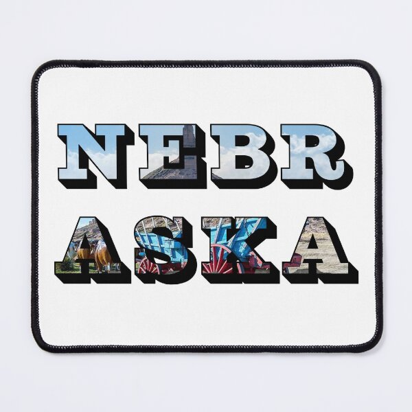 Item preview, Nebraska w/ Natural Landmarks designed and sold by Pajamurai.