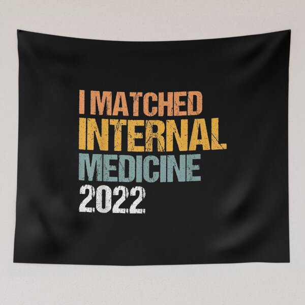 Item preview, I Matched Internal Medicine 2022 Residency Retro  designed and sold by terrycar.