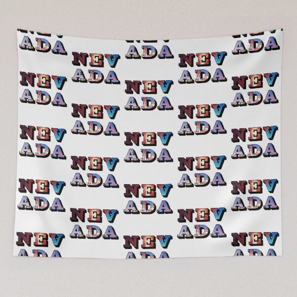 Item preview, Nevada w/ Famous Landmarks designed and sold by Pajamurai.
