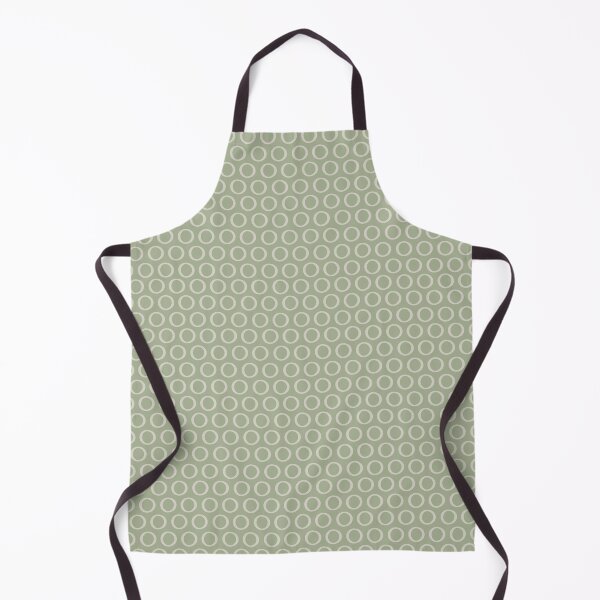Item preview, Inky Dots Minimalist Pattern in Sage and Beige designed and sold by kierkegaard.