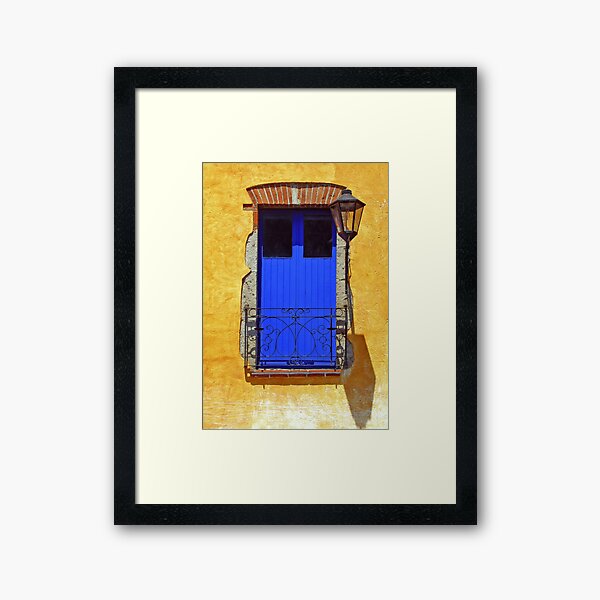 Item preview, The Blue Balcony Door designed and sold by MaluC.