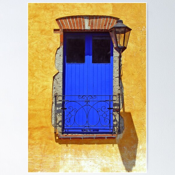 Item preview, The Blue Balcony Door designed and sold by MaluC.