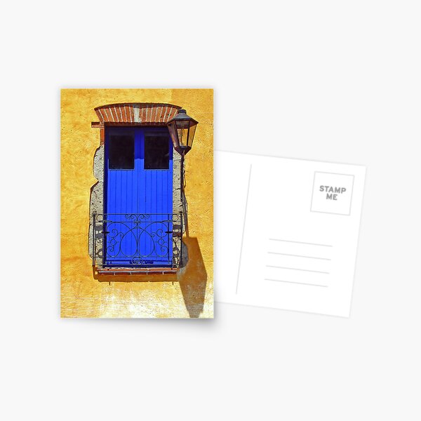 Item preview, The Blue Balcony Door designed and sold by MaluC.