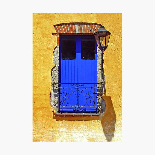 Item preview, The Blue Balcony Door designed and sold by MaluC.
