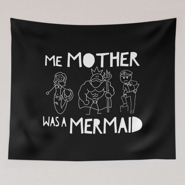 Item preview, Me Mother was a Mermaid Classic . designed and sold by rohnerpkvieu.
