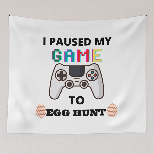 Item preview, i paused my game to egg hunt designed and sold by madraso.