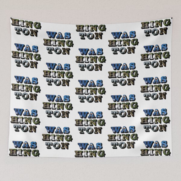 Item preview, Washington State w/ Famous Landmarks designed and sold by Pajamurai.