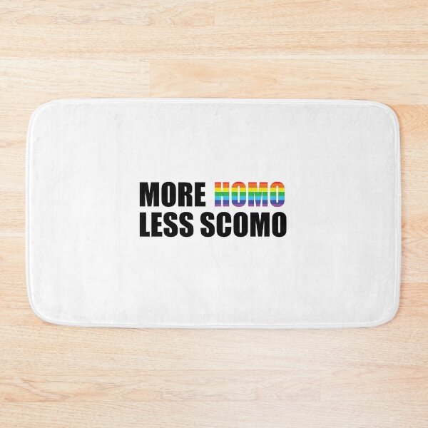 Item preview, More Homo, Less Scomo designed and sold by noturaverage-oh.