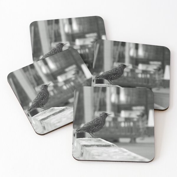 Item preview, Bird bokeh Black and White designed and sold by santoshputhran.