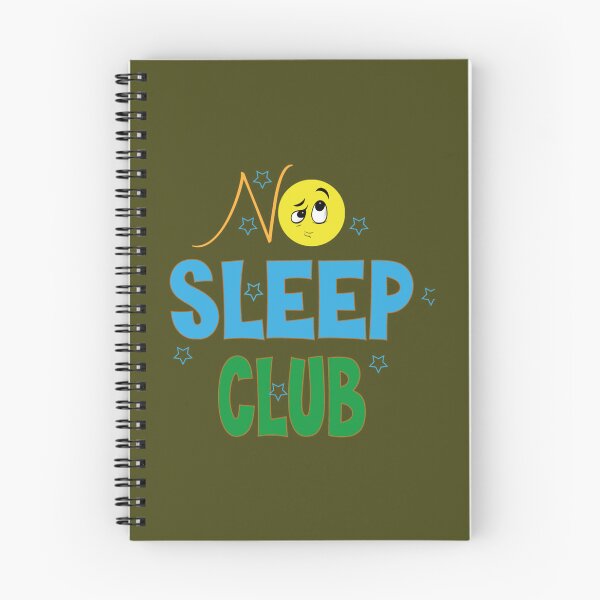 Item preview, No Sleep Club Funny     designed and sold by SpunkiesDesign.