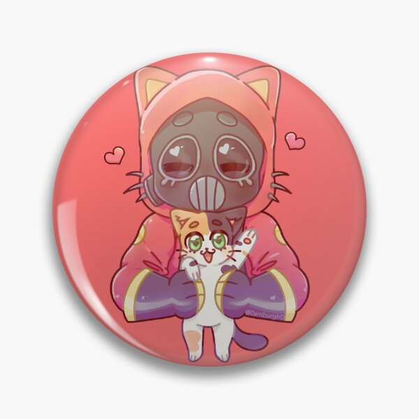 Item preview, pyro team fortress 2 in a cat hoodie holding a kitten designed and sold by 0amburgh0.