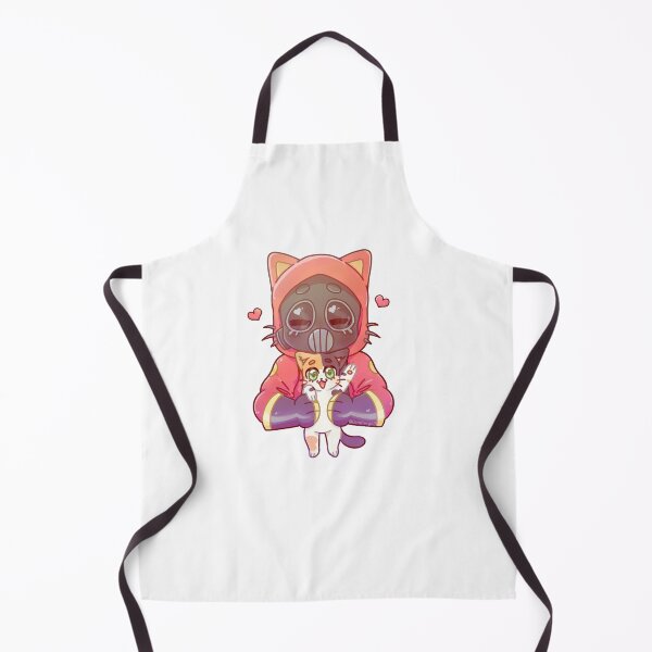 Item preview, pyro team fortress 2 in a cat hoodie holding a kitten designed and sold by 0amburgh0.