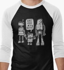 My Data? Robot Kid Men's Baseball ¾ T-Shirt