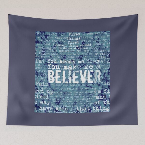 Item preview, Believer  Distressed Denim designed and sold by LinhNguyenLtres.