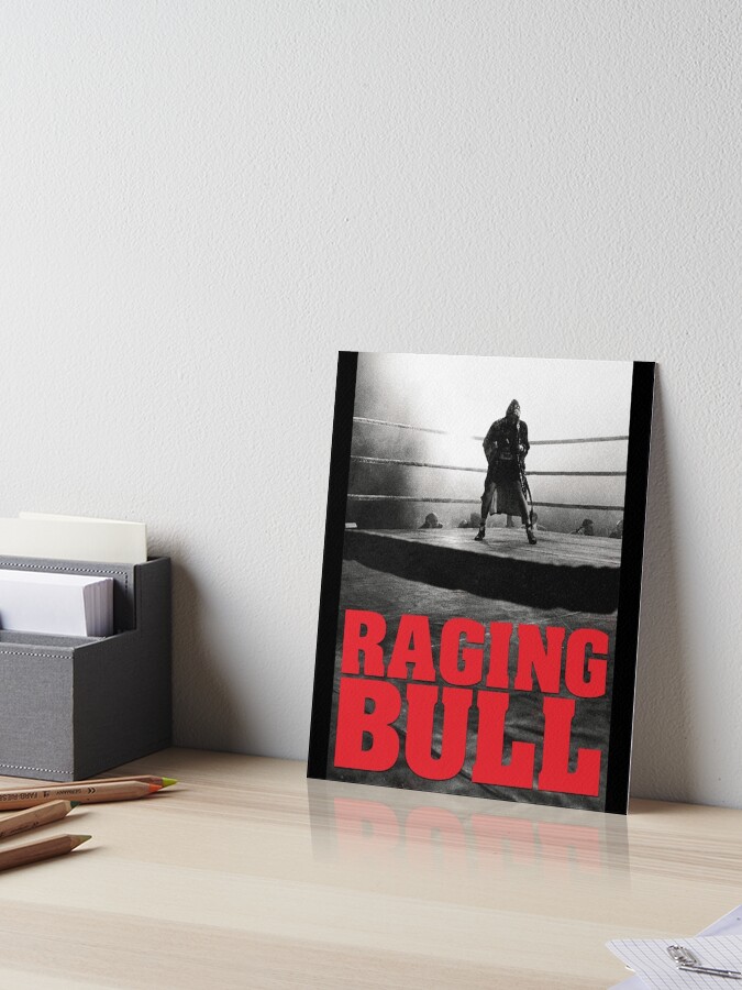 Thumbnail 1 of 2, Art Board Print, Movies Poster Raging Bull Classic . designed and sold by homolalsagge.