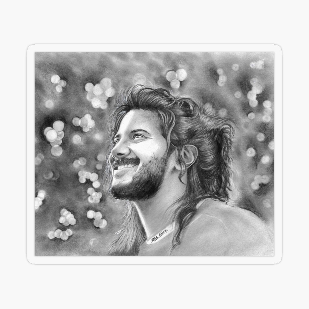 how to draw how to draw dulquer salmaan | dulquer salmaan drawing | dulquer  salmaan pencil drawing - YouTube