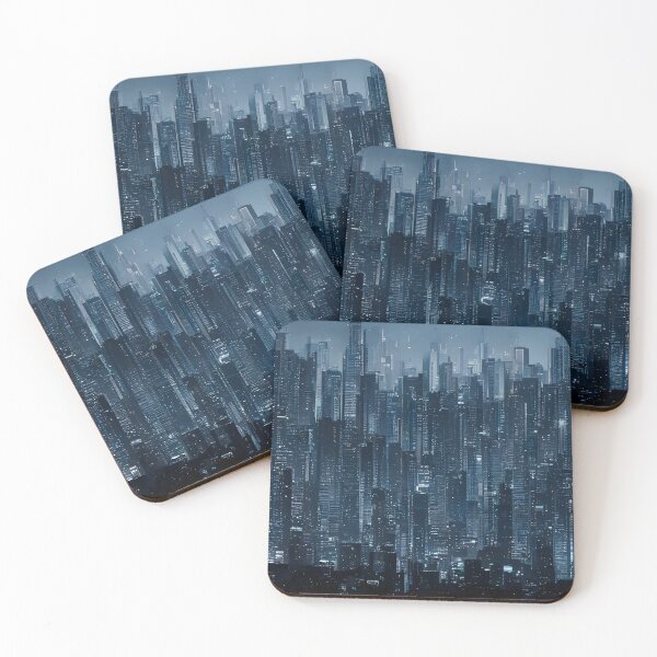 Item preview, Blue Skyscrapers designed and sold by jrsigurl.
