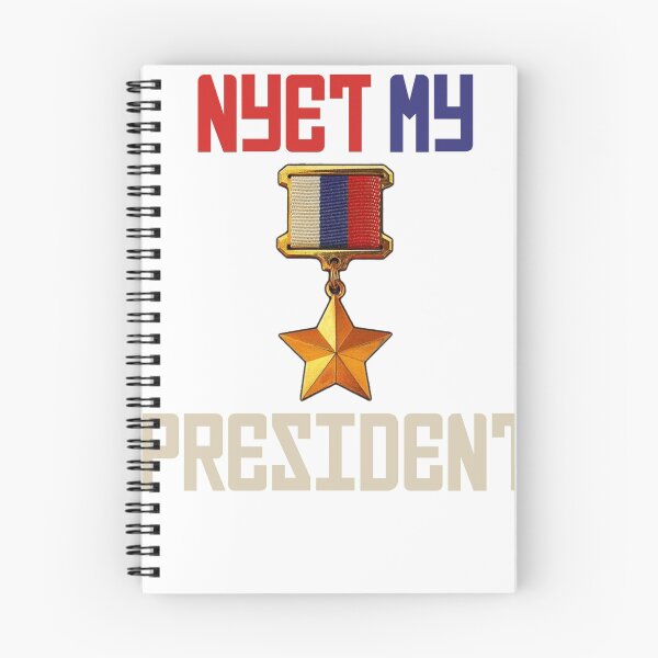 Item preview, NYET MY PRESIDENT political protest  designed and sold by MichaelAndrewLo.