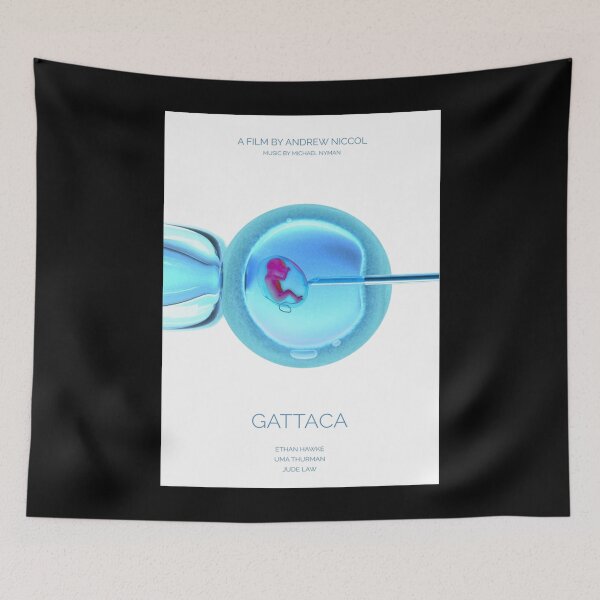 Item preview, Gattaca, película, Ethan Hawke, Uma Thurman, Jude Law Póster designed and sold by weschefdhuew.