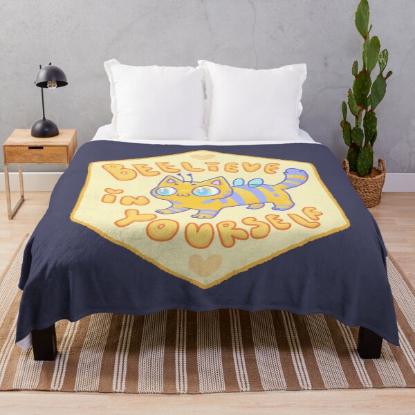 Item preview, Motivational quote Cat bee beelieve in yourself designed and sold by LinhNguyenLtres.