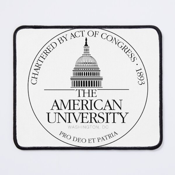 Item preview, American University Seal designed and sold by nutnutunlimited.