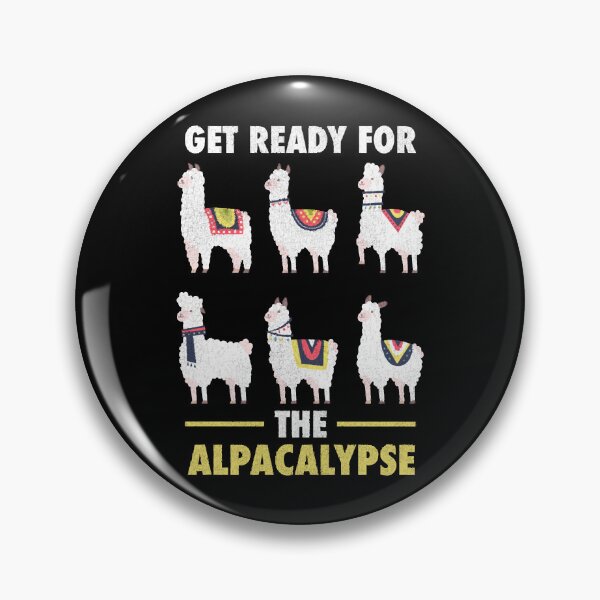 Item preview, Funny Alpaca - Ready for Alpacalypse - Llama Guana designed and sold by JostepBotome.
