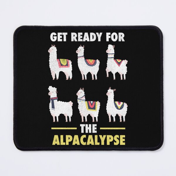 Item preview, Funny Alpaca - Ready for Alpacalypse - Llama Guana designed and sold by JostepBotome.