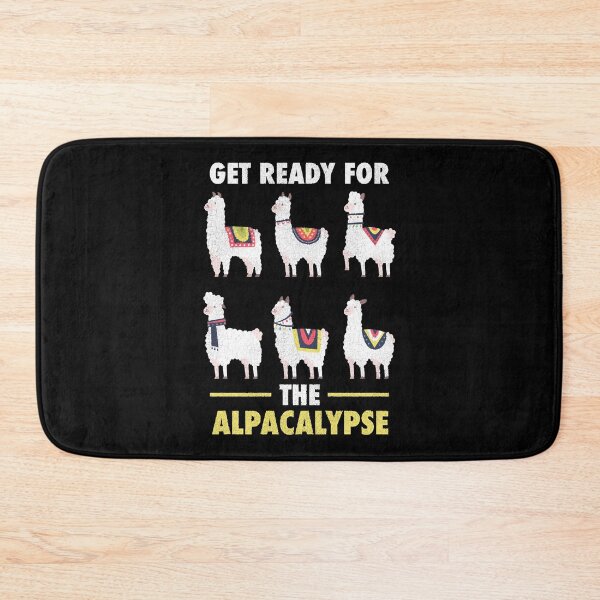 Item preview, Funny Alpaca - Ready for Alpacalypse - Llama Guana designed and sold by JostepBotome.