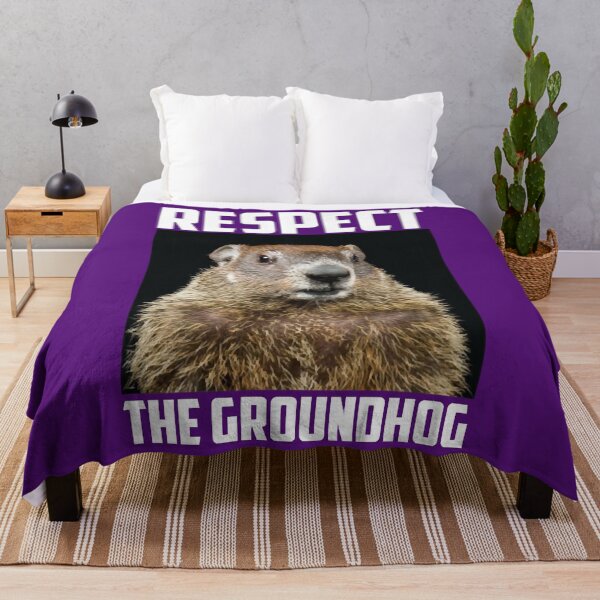 Item preview, Respect The Groundhog Woodchuck Photo Ground-Hog designed and sold by JostepBotome.