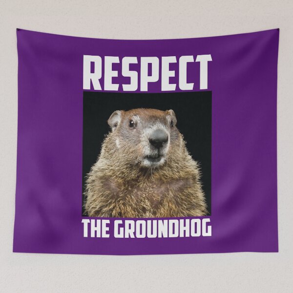 Item preview, Respect The Groundhog Woodchuck Photo Ground-Hog designed and sold by JostepBotome.