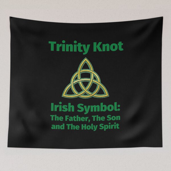 Item preview, The Trinity Knot Irish Symbol: The Father, The Son and the Holy Spirit designed and sold by IrishPOD.
