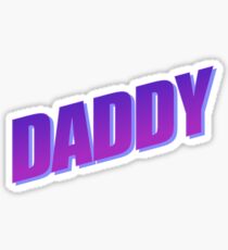Daddy WordArt Sticker