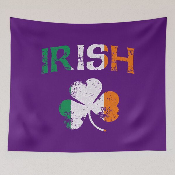 Artikelvorschau, Vintage irische Shamrock-Flagge entworfen und verkauft von JostepBotome.